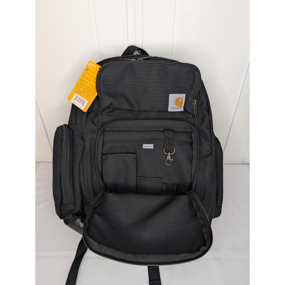Carhartt Legacy Series Deluxe Work Pack - Black, Laptop Backpack - Picture 6 of 14